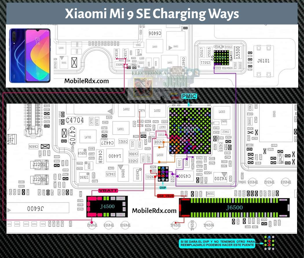 Repair Xiaomi Mi 9 SE Not Charging Problem   Charging Ways