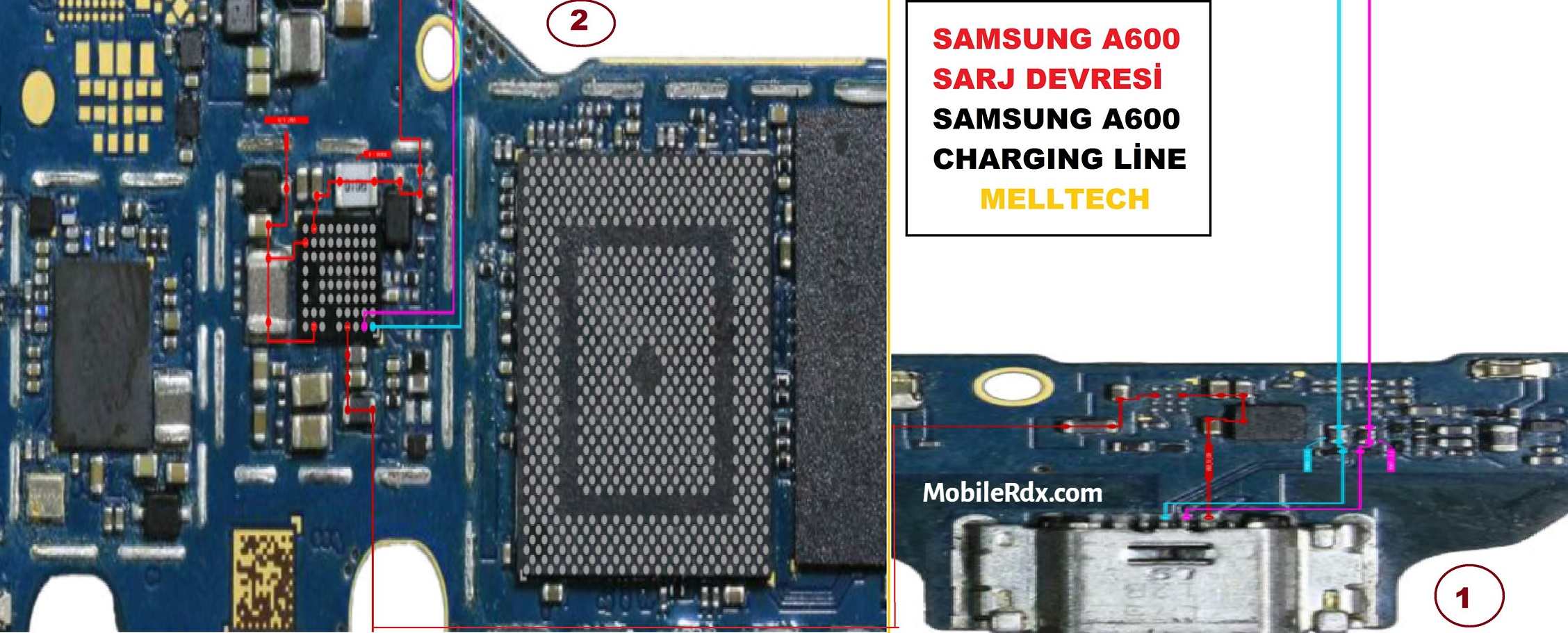 Samsung Galaxy A6 Charging Problem Ways   USB Jumper