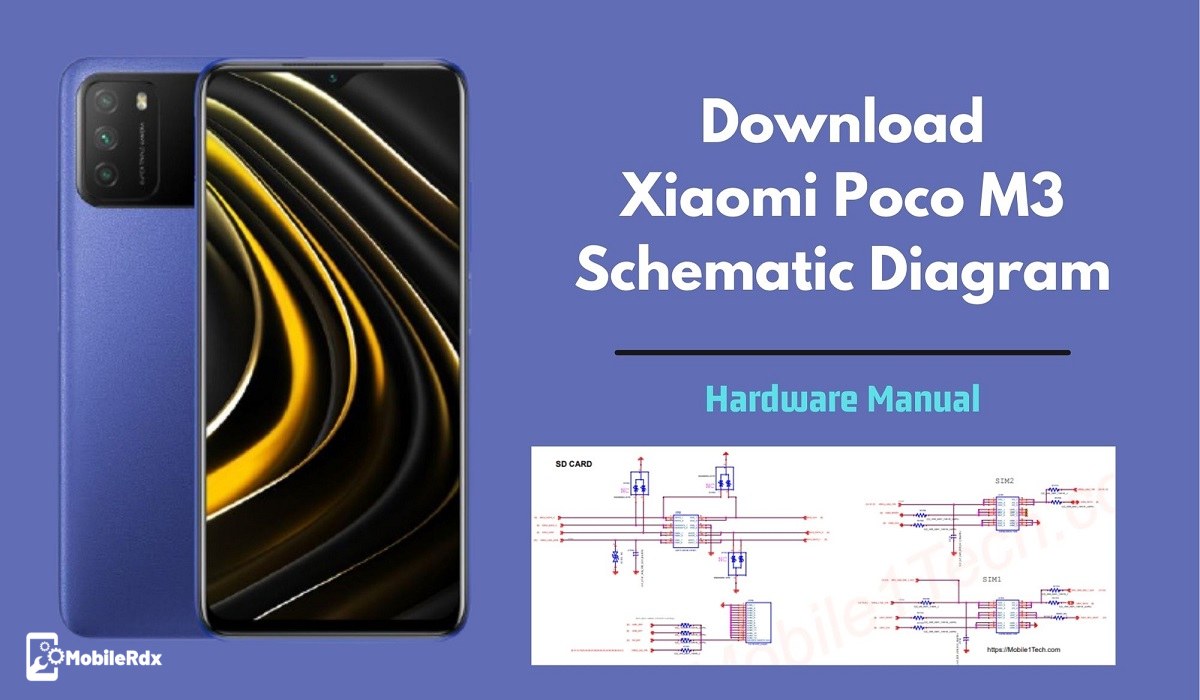 Download Xiaomi Poco M3 Schematic Diagram Hardware Manual