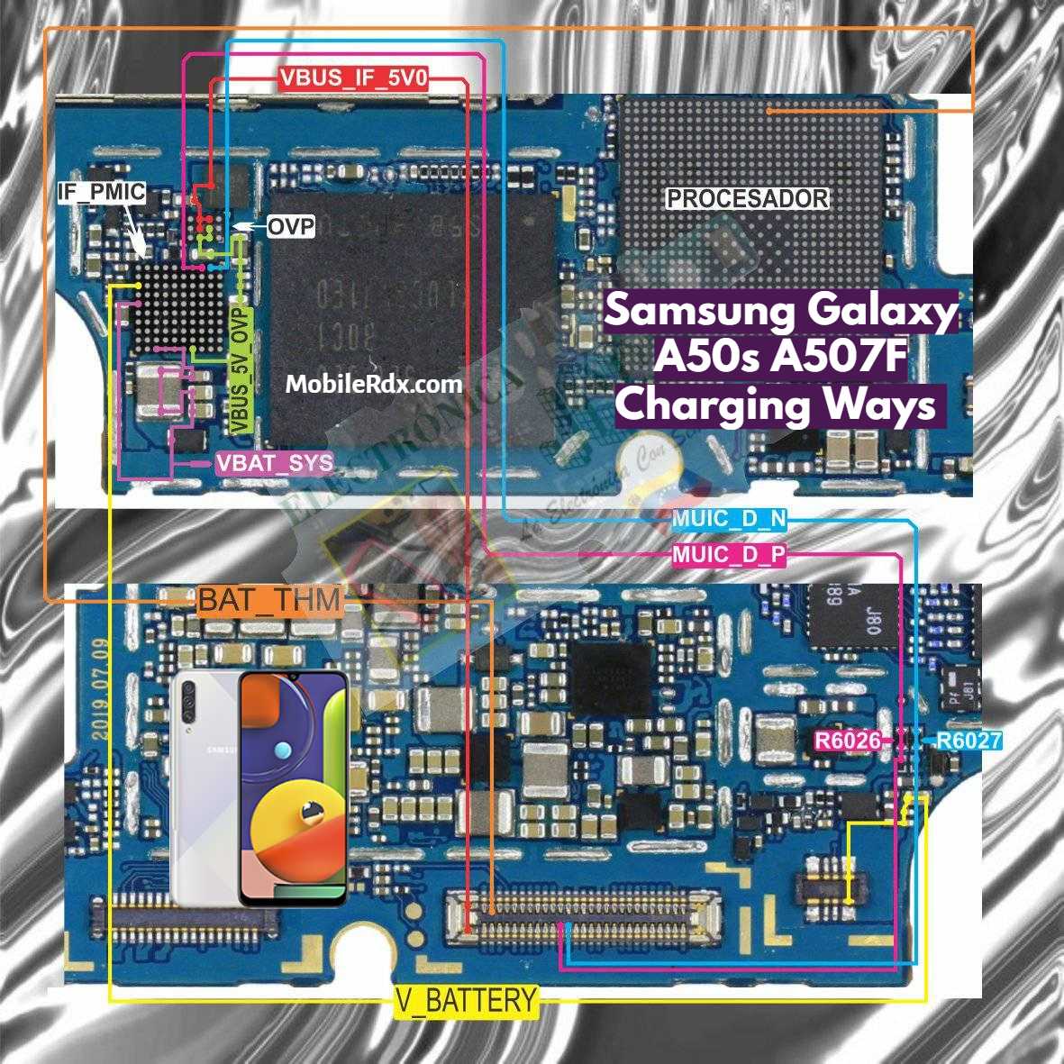 Samsung Galaxy A50s Charging Ways   Repair Not Charging Problem