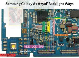 Samsung Galaxy A7 A750F Display Light Ways   Backlight Solution 300x222