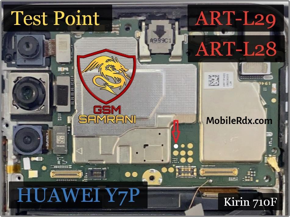 Huawei Y7p ART L29 Test Point ByPass FRP Pattern Lock and Huawei ID