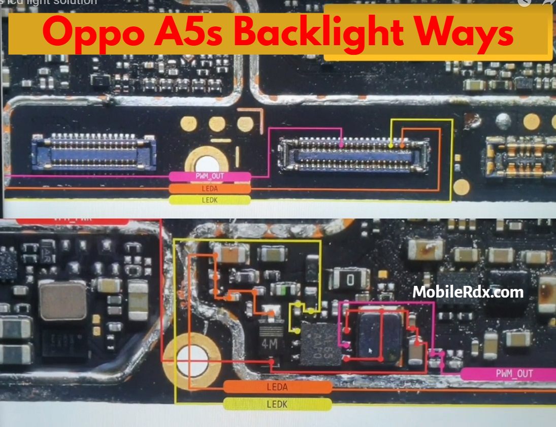 Repair Oppo A5s Backlight Ways Problem   Display Light Solution