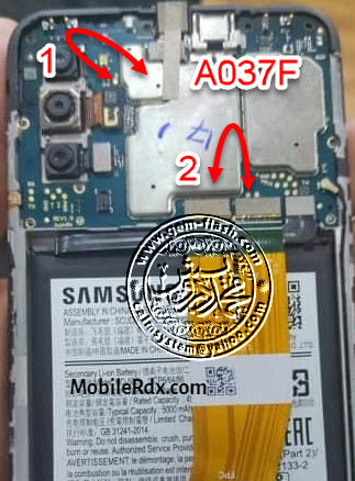 Samsung Galaxy A03s SM A037F Test Point   ISP EMMC PinOUT