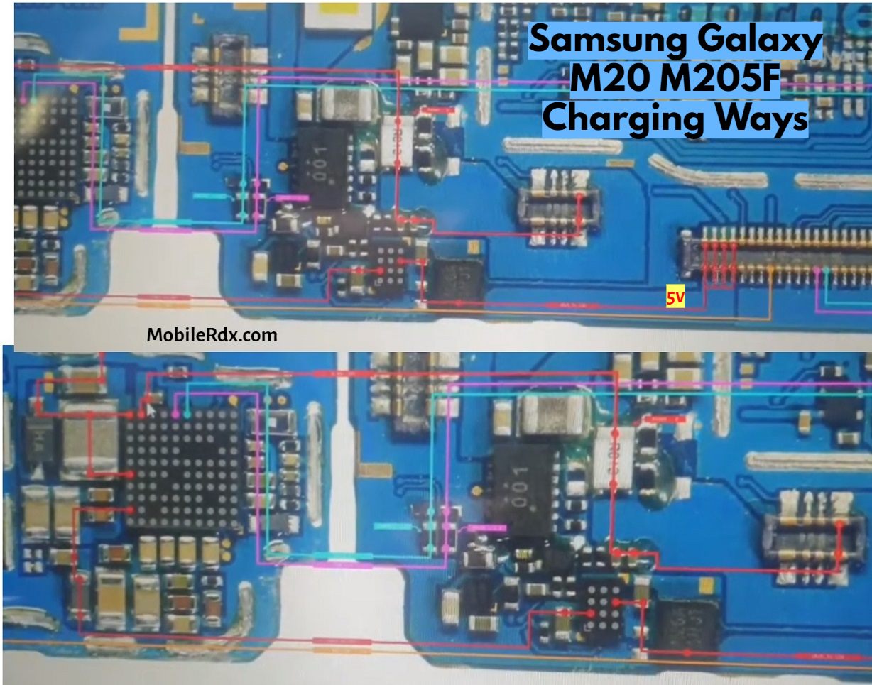 Samsung Galaxy M20 M205F Charging Ways Charging Problem Solution