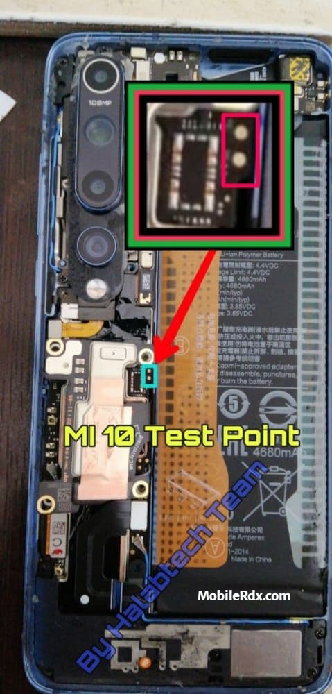 Xiaomi Mi 10 Test Point   Reboot to EDL Mode 9008