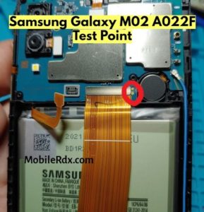 Samsung Galaxy M02 A022F Test Point 289x300