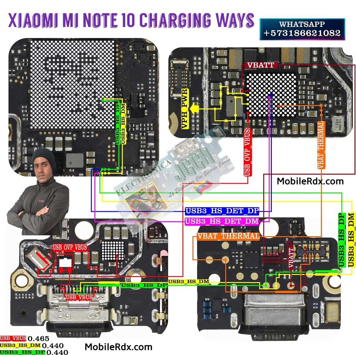Repair  Xiaomi Mi Note 10 Not Charging Problem   Charging Ways