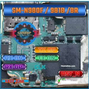 Samsung Galaxy Note 20 UFS ISP PinOUT Test Point 300x300