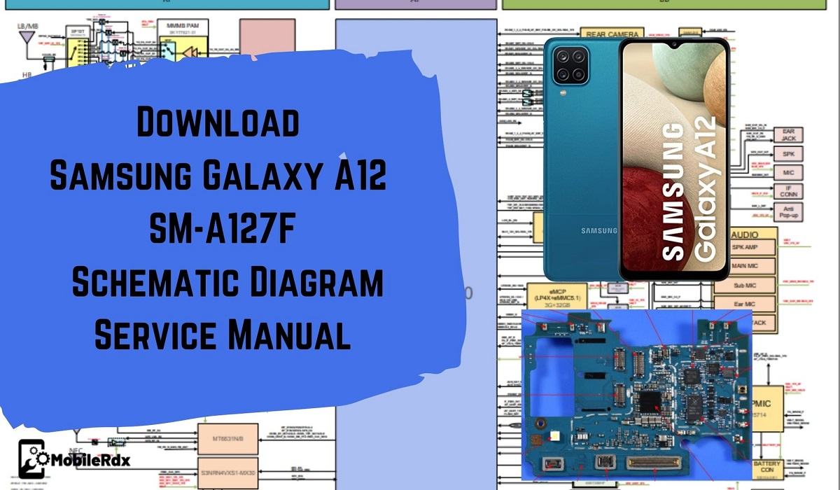 Samsung A12 SM A127F Schematic Diagram   Service Manual