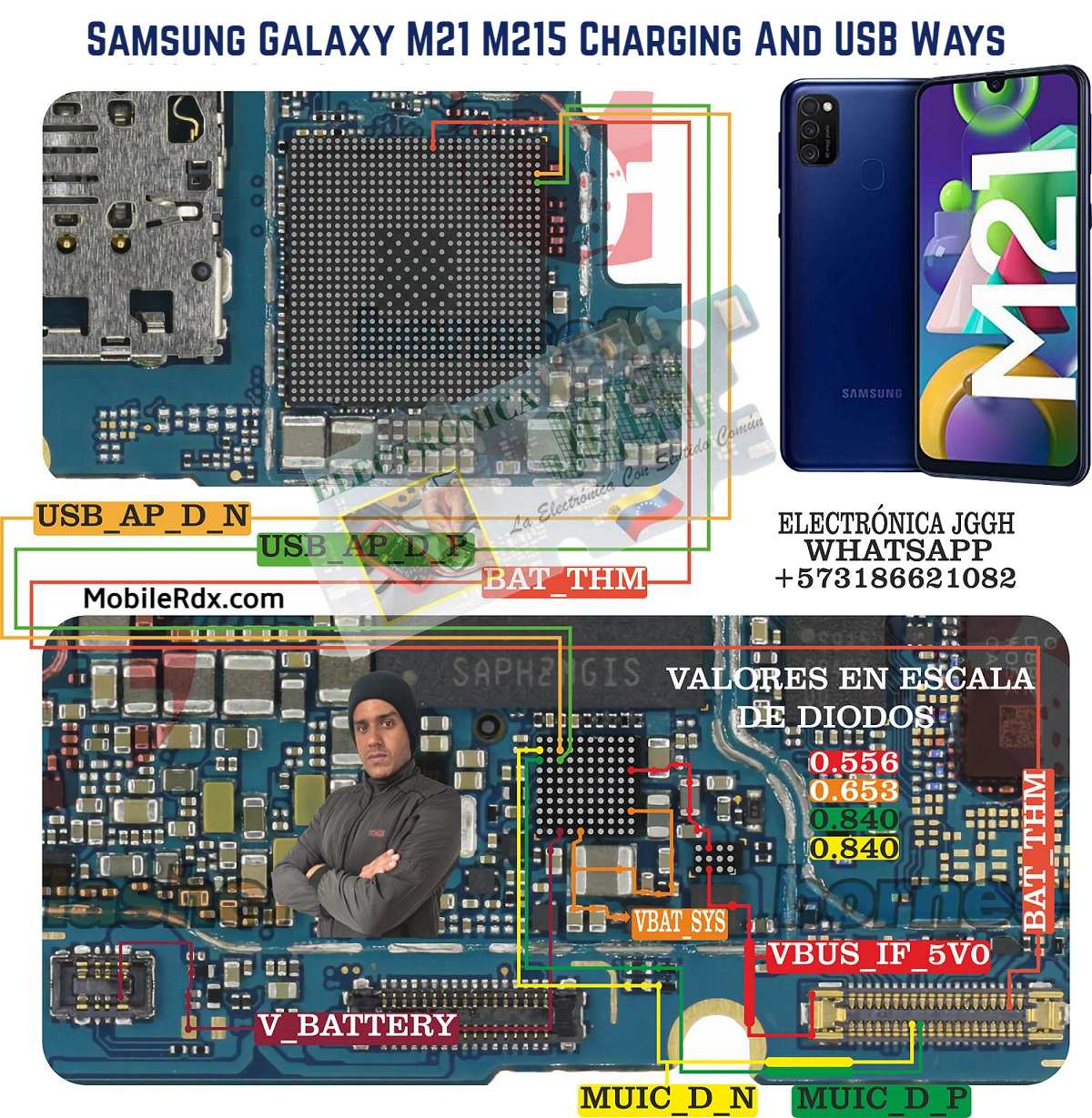 Repair  Samsung Galaxy M21 Not Charging Problem Charging Ways