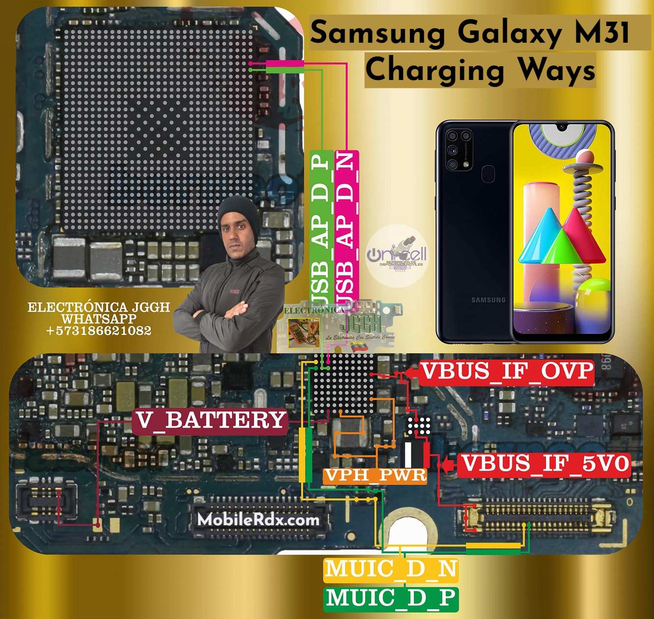 Repair  Samsung Galaxy M31 Not Charging Problem   Charging Ways