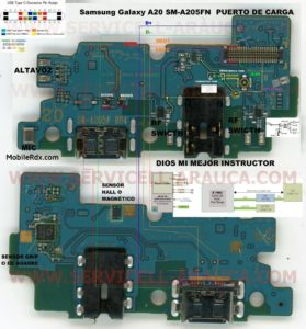 Samsung Galaxy A20 A205F Charging Ways   Repair Not Charging Problem 279x300