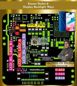 Xiaomi Redmi 8 Backlight Ways Repair Display Light Problem 267x300