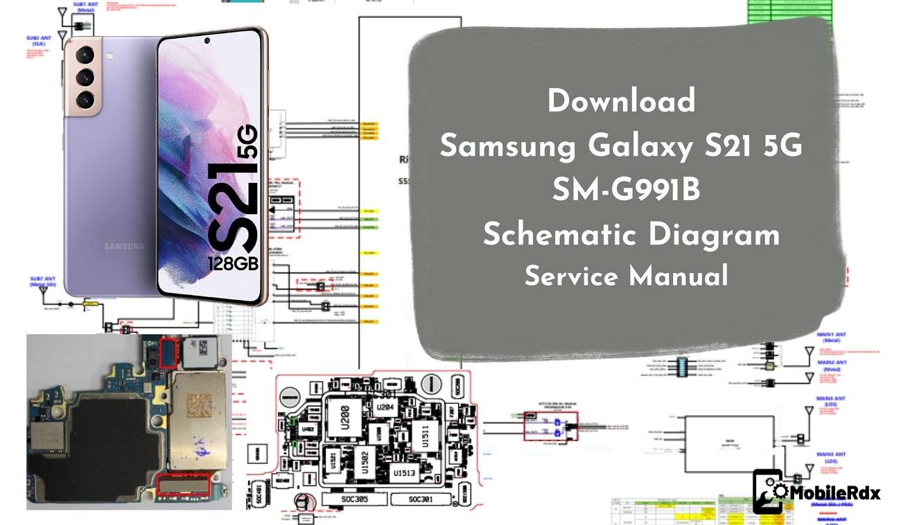 Download Samsung Galaxy S21 5G Schematic Diagram   Service Manual