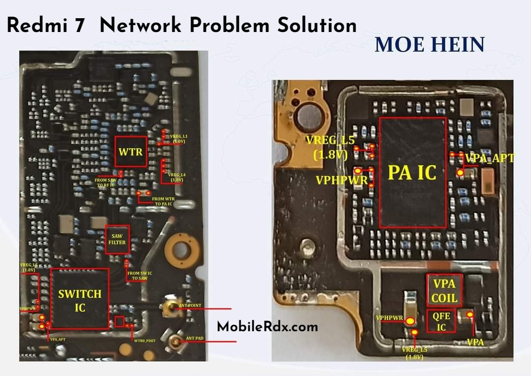 Repair Redmi 7 No Signal Or Network Problem Network Ways