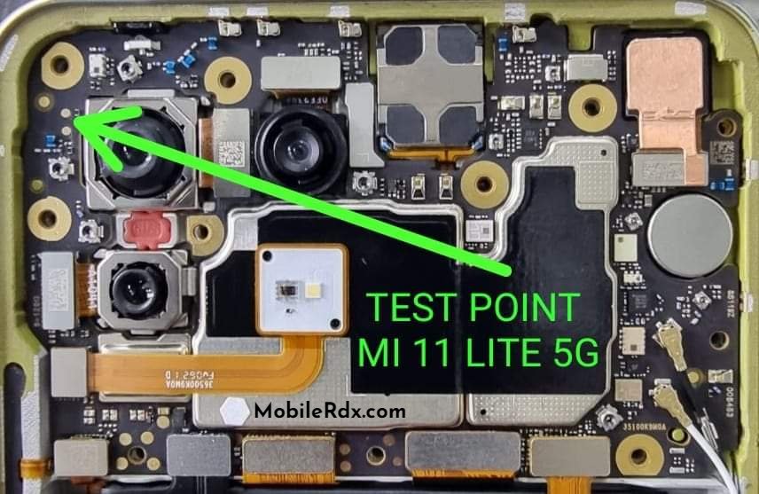 Xiaomi Mi 11 Lite Test Point EDL 9008 Mode