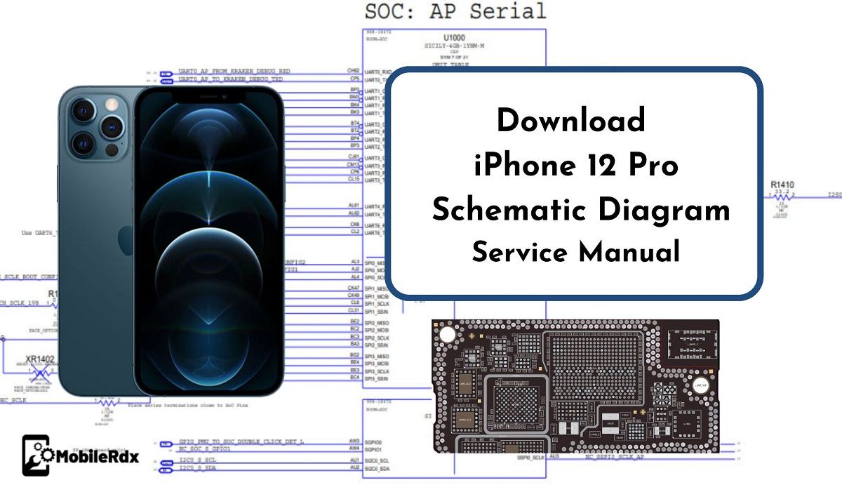 Download iPhone 12 Pro Schematic Diagram   Service Manual