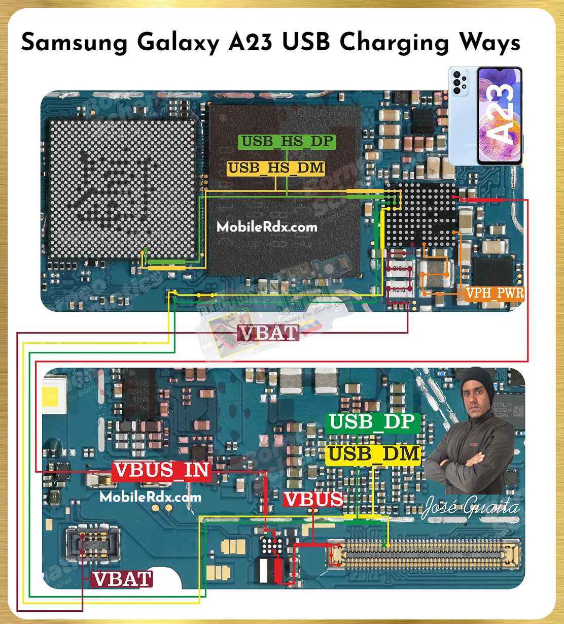 Repair  Samsung Galaxy A23 Not Charging Problem Charging Ways