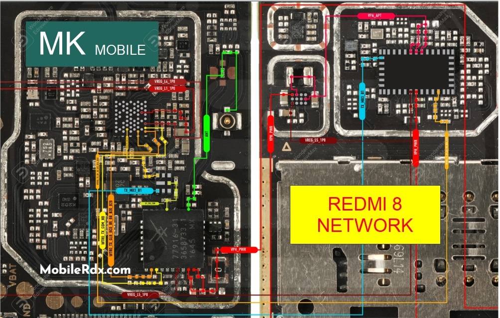 Xiaomi Redmi 8 Network Ways   Repair No Service and Signal Problem