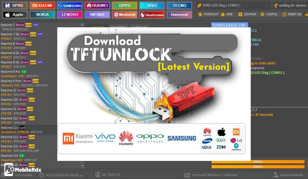 Download TFT Unlocker Digital Tool Latest Version