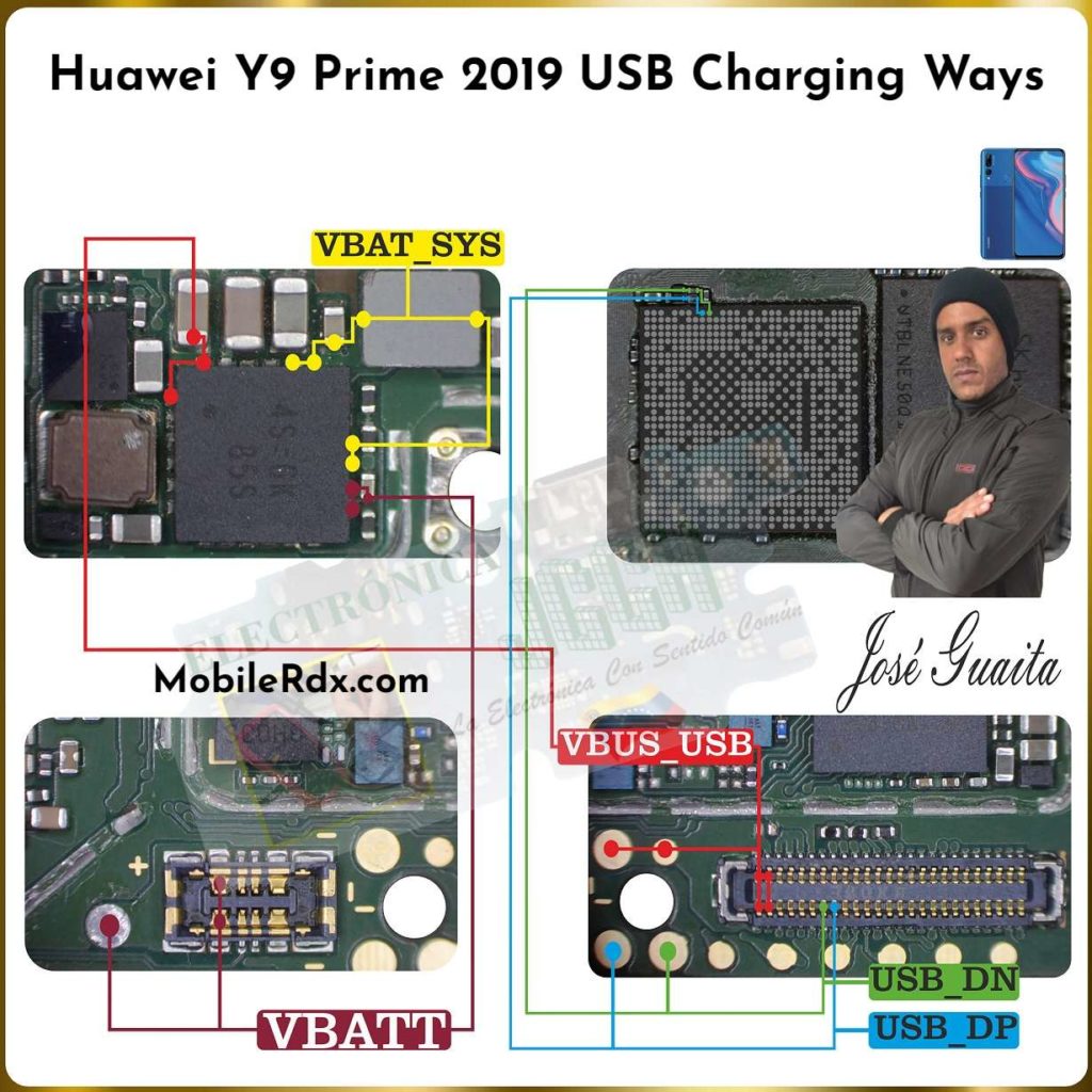 Repair Huawei Y9 Prime 2019 Not Charging Problem [Charging Ways]