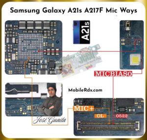 Samsung Galaxy A21s A217F Mic Ways   Repair Mic Not Working Problem 300x286