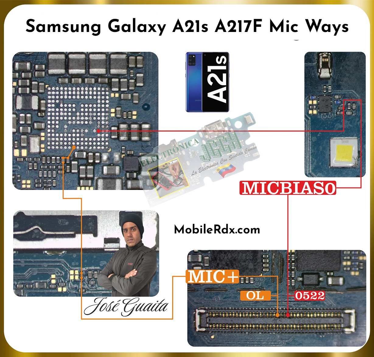 Samsung Galaxy A21s A217F Mic Ways   Repair Mic Not Working Problem