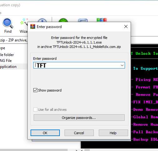 TFT Unlock Tool File Extracting TFT Unlock Tool File Extracting