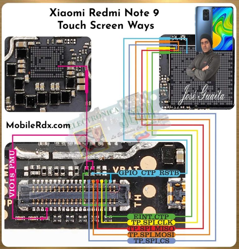 حل مشكلة التاتش ريدمي Redmi Note 9 Repair-Xiaomi-Redmi-Note-9-Touch-Screen-Problem-Touch-Ways-768x800