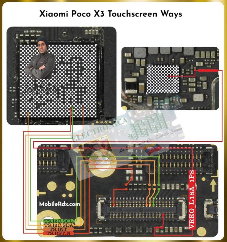 حل مشكلة شاشة اللمس بوكو Xiaomi Poco X3 Repair_-Xiaomi-Poco-X3-Touch-Screen-Problem-Touch-Ways-768x820
