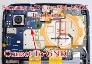 Samsung Galaxy A03 Core A032F SPD Test Point 300x209