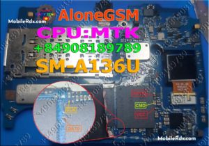 Samsung Galaxy A13 A136U ISP EMMC PinOUT   Test Point 300x210