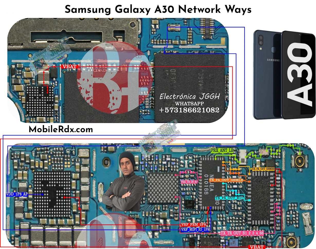 Samsung Galaxy A30 Network Ways   Repair No Service and Signal Problem