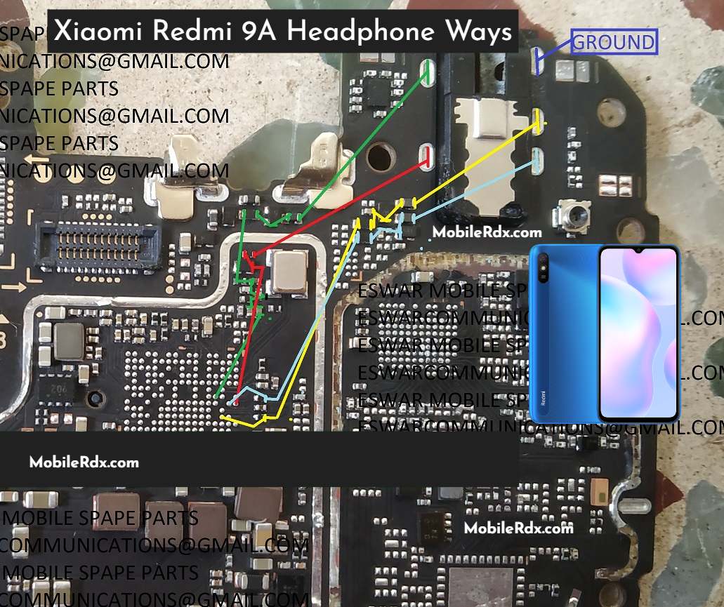 Xiaomi Redmi 9A Headphone Ways   Handsfree Problem Solution