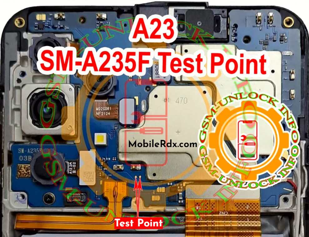Samsung Galaxy A23 SM A235F Test Point   Reboot to EDL Mode 9008