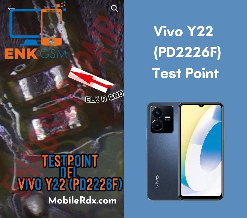 Vivo Y22 Test Point MTK Download Mode