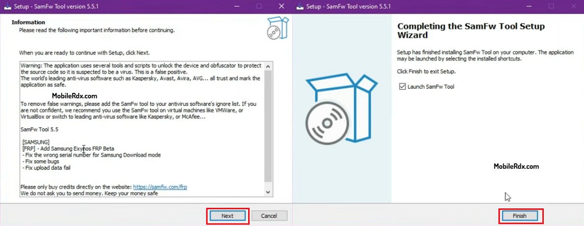 Install SamFwFRPTool Install SamFwFRPTool