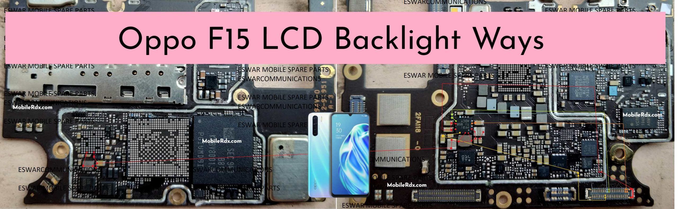 Oppo F15 Backlight Ways Repair Display Light Problem scaled