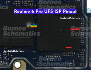 Realme 6 Pro ISP UFS Pinout   Test Point 300x230