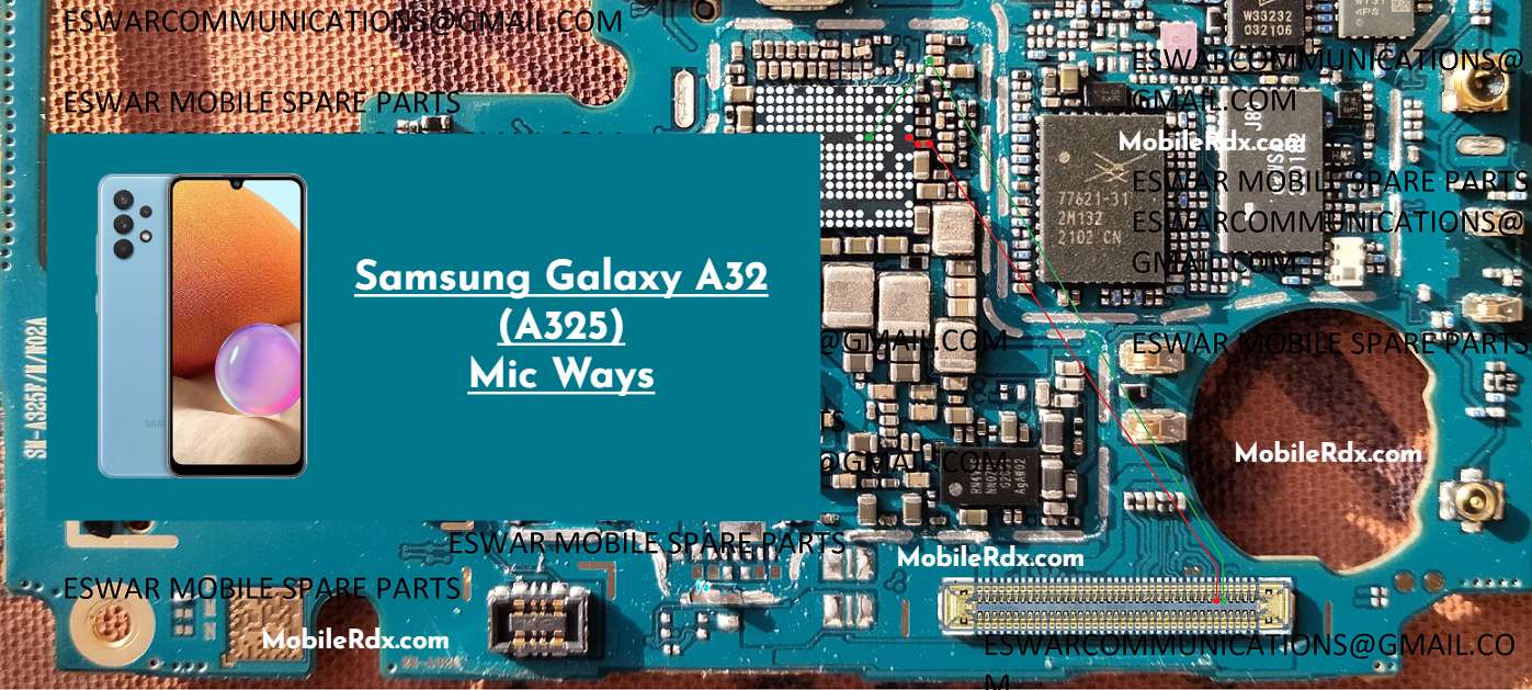 Repair  Samsung Galaxy A32 Mic Not Working Problem   Mic Ways
