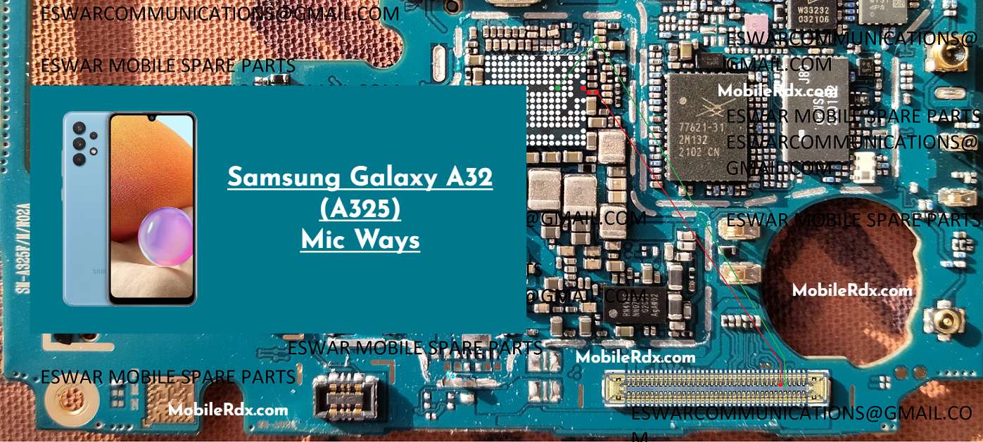 Repair  Samsung Galaxy A32 Mic Not Working Problem   Mic Ways