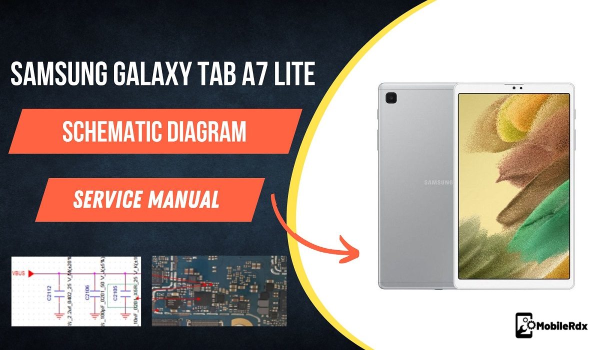 Samsung Galaxy Tab A7 Lite Schematics Diagram   Service Manual