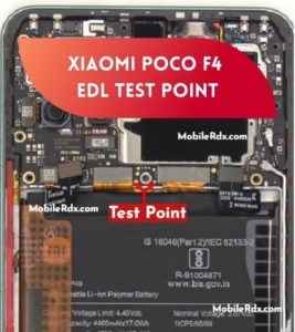 Xiaomi Poco F4 Test Point   Reboot to EDL Mode 9008 267x300