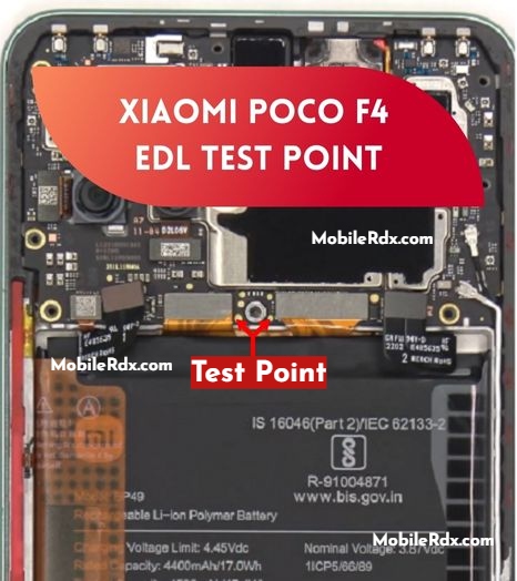 Xiaomi Poco F4 Test Point   Reboot to EDL Mode 9008