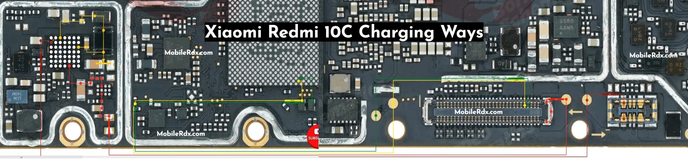 Xiaomi Redmi 10C Charging Ways   Repair Not Charging Problem