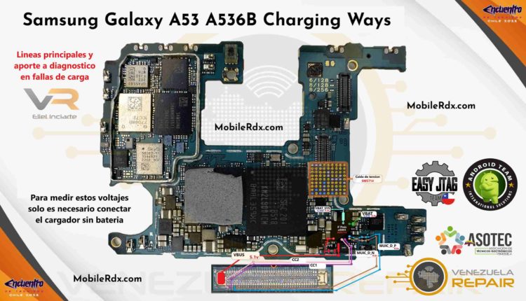 حل مشكلة شحن A53 A536B Samsung-Galaxy-A53-A536B-Charging-Ways-Repair-Not-Charging-Problem-750x430
