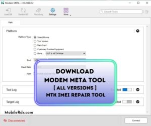 Download Modem Meta Tool All Versions MTK IMEI Repair Tool 300x251