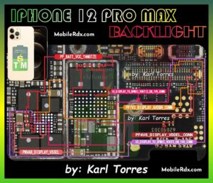 Repair  iPhone 12 Pro Max Backlight Ways   Display Light Problem Solution 300x258