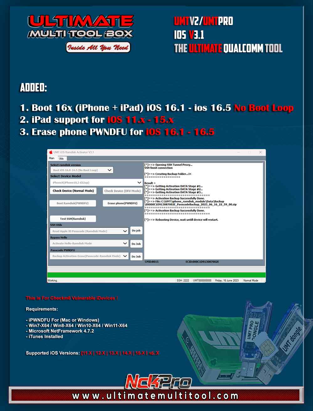 UMT iphone installer v3.1 UMT iphone installer v3.1